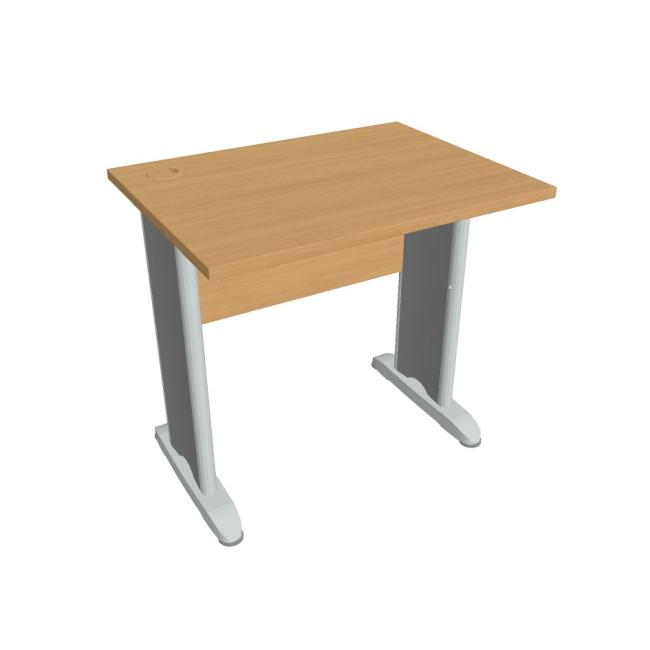 [ON408022] Pracovný stôl Cross, 80x75,5x60 cm, buk/kov