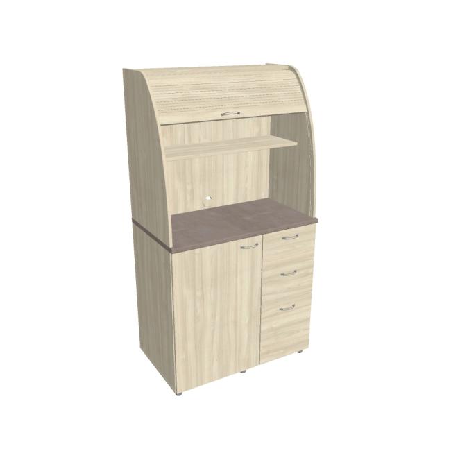 [ON450211] Kuchynka bez vybavenia pravá, 100x189,1x60 cm, agát/agát