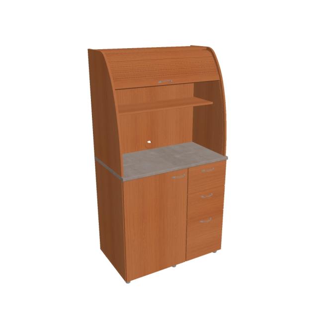 [ON450255] Kuchynka bez vybavenia pravá, 100x189,1x60 cm, čerešňa/čerešňa