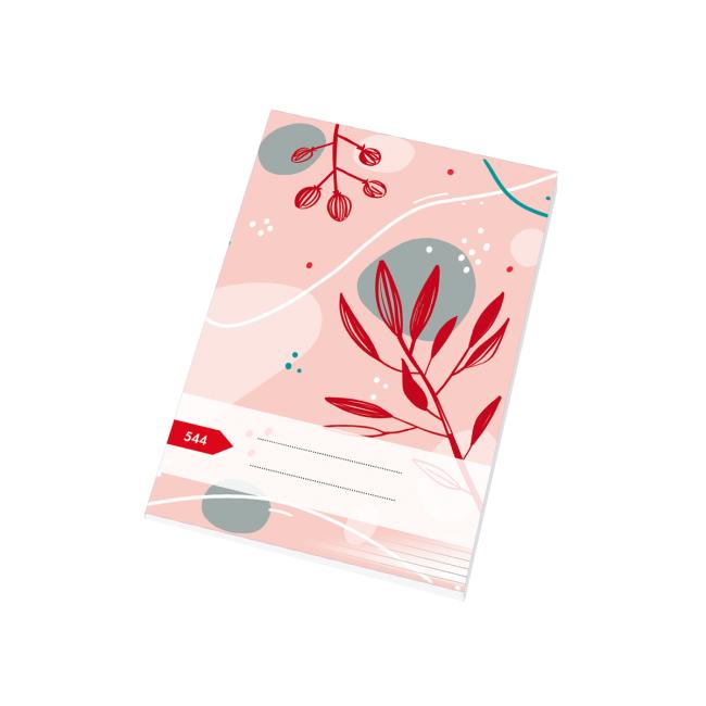 Zošit 544, A5, 40 listov, linajkový