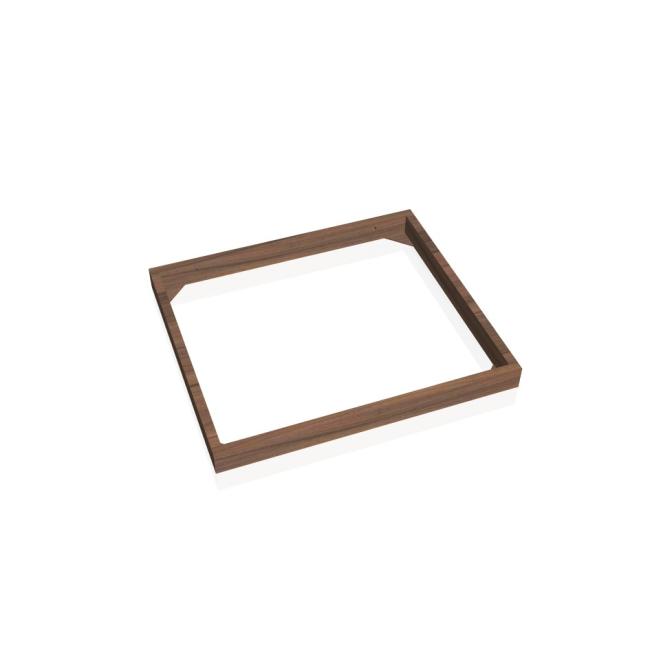 [ON500586] Sokel ku skriniam Strong, 58,5x5x51 cm, orech