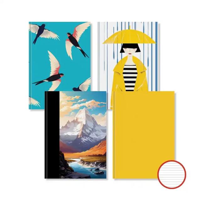 [BK151540] Záznamová kniha A5 144 listov linajková