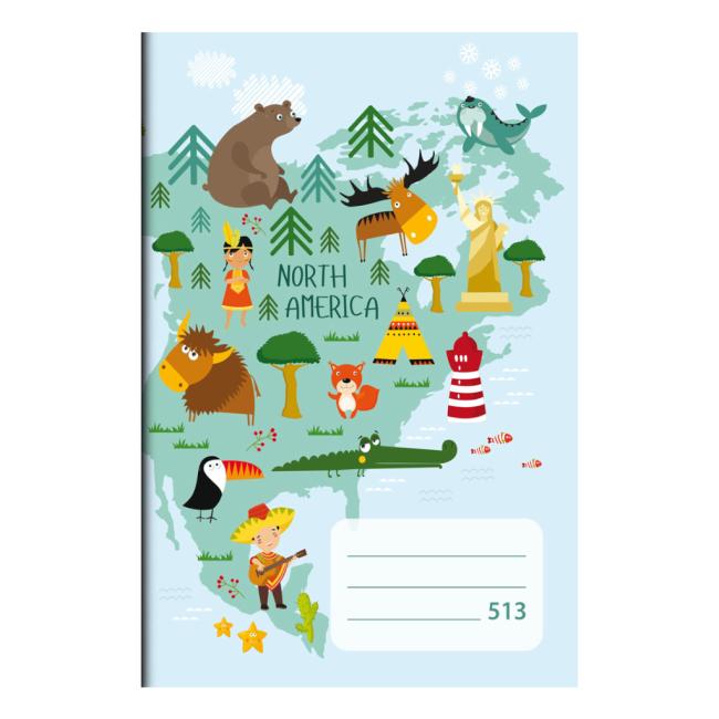 Zápisník 513 A5 10 linajkových listov