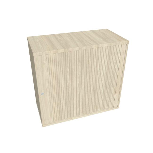 Prídavná skriňa k stolu Hobis, zámok, P, 80x75,5x40 cm, agát