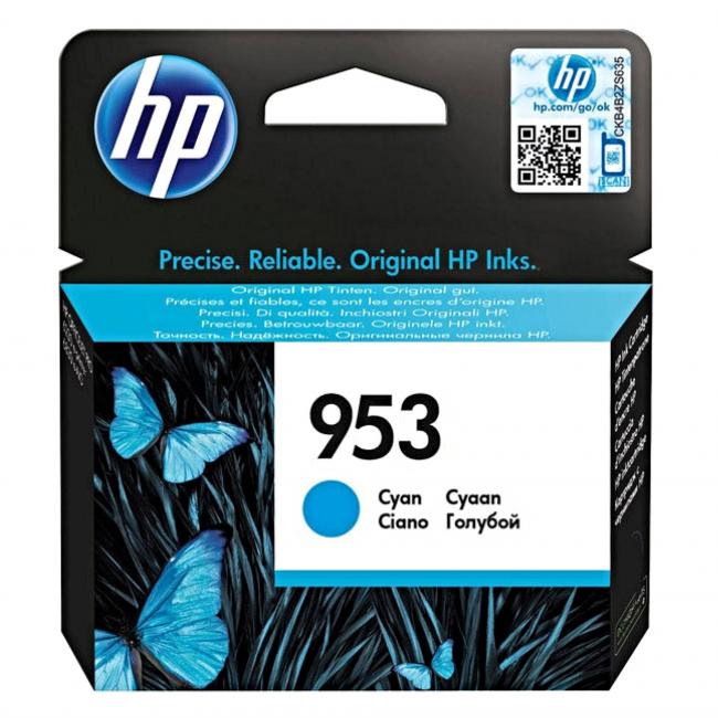 Atramentová náplň HP F6U12AE HP 953 cyan (700 str.) pre OfficeJet Pro 7740/8210/8710/8720