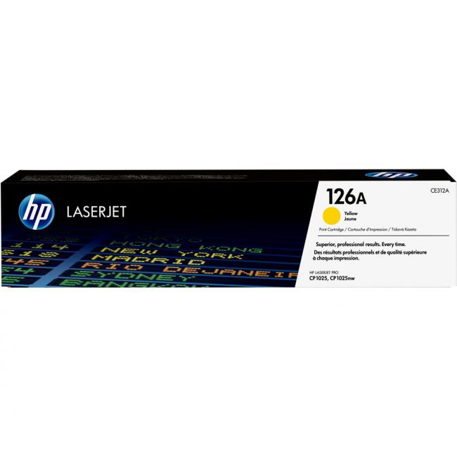Toner HP CE312A HP 126 yellow (1.000 str.) pre LaserJet Pro CP1025/nw