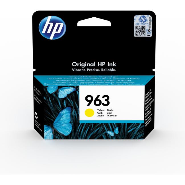 Atramentová náplň HP 3JA25AE HP 963 yellow (700 str.) pre OfficeJet Pro 9010/9012e