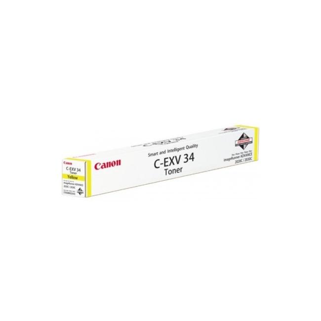 Toner Canon C-EXV34 yellow (19.000 str.) pre iRAC2020L/iRAC2020i/iRAC2030L/iRAC2030i