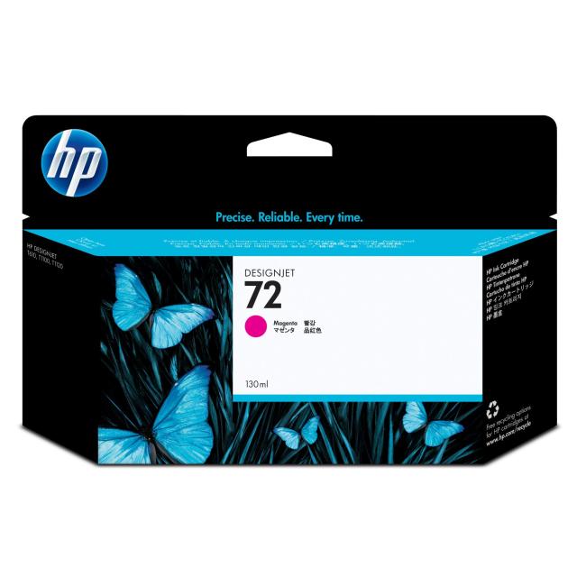 [HP937202] Atramentová náplň HP C9372A HP 72 magenta (130 ml) pre DesignJet T610/T620/T790/T770