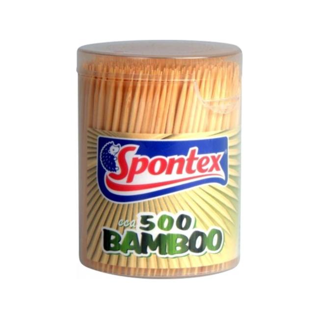 [HY018020] Špáradlá bambusové Spontex 500 kusov