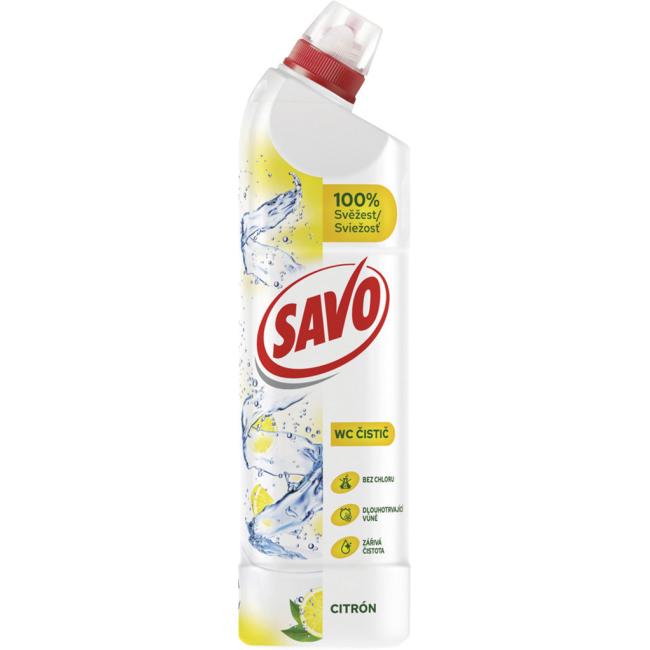 [HY071973] Savo WC tekutý čistič 700 ml - Citrón