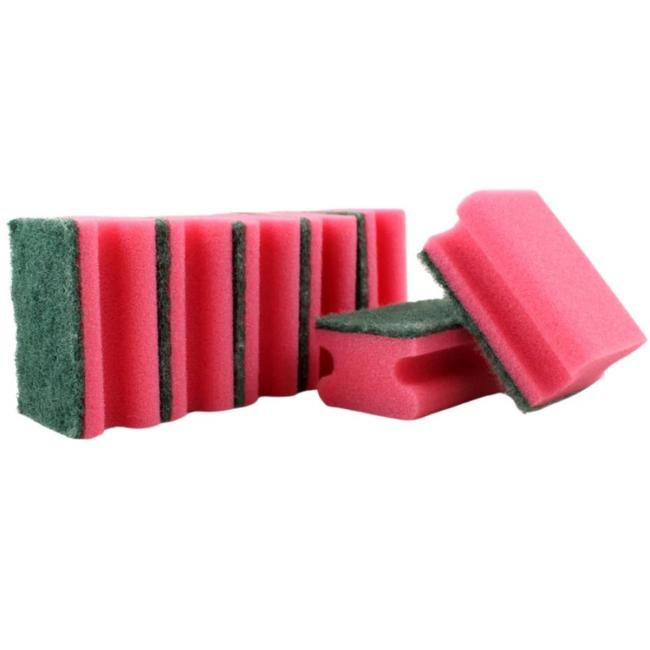 [HY105035] Hubka na riad tvarovaná 5 ks červená