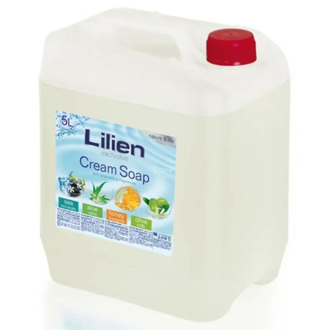 [HY126927] Tekuté mydlo krémove Lilien 5l Oliva milk