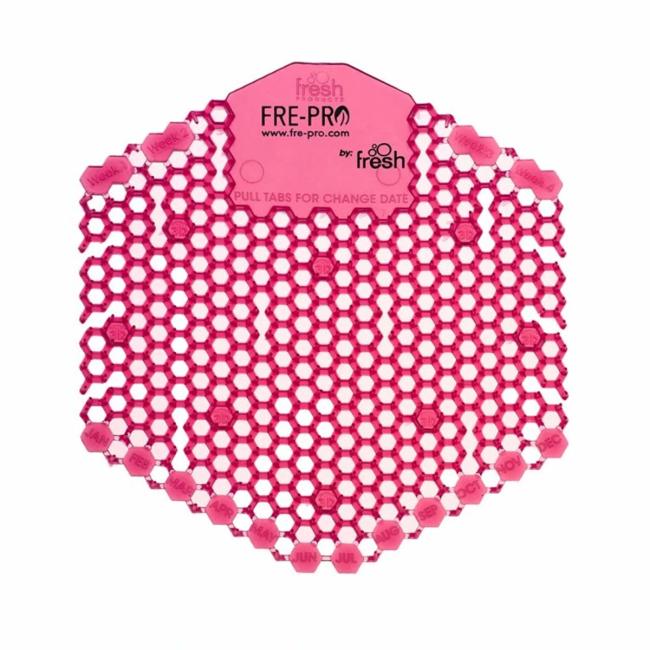 [HY155231] Pisoárové sitko Fre-Pro WAVE 3D - Kiwi / grapefruit (červené) 1 ks