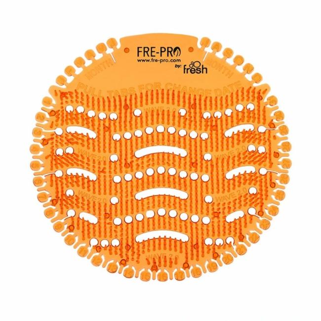 Pisoárové sitko Fre-Pro Wave 2 - Mango (oranžové) 2 ks