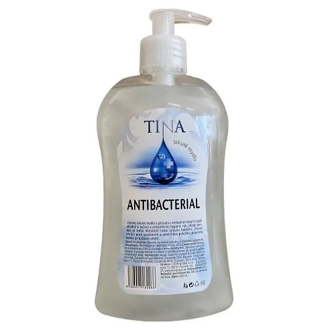 [HY180086] Tina tekuté mydlo s dávkovačom 500 ml - Antibacterial