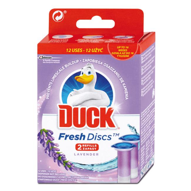 [HY212418] Náhrada DUCK Fresh Discs WC gél 2 x 36 ml Levanduľa