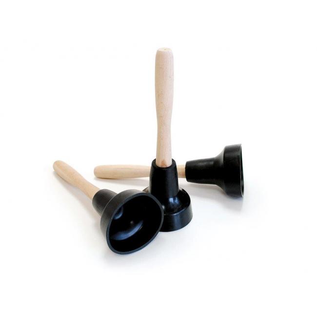 [HY220928] Zvon na výlevky s drevenou rúčkou
