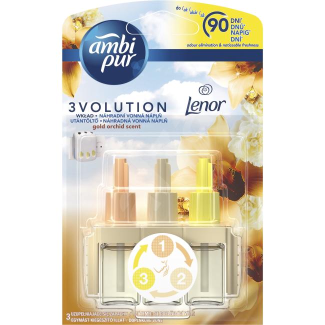 [HY240121] Ambi Pur 3Volution náplň do osviežovača 20 ml Gold Orchidea