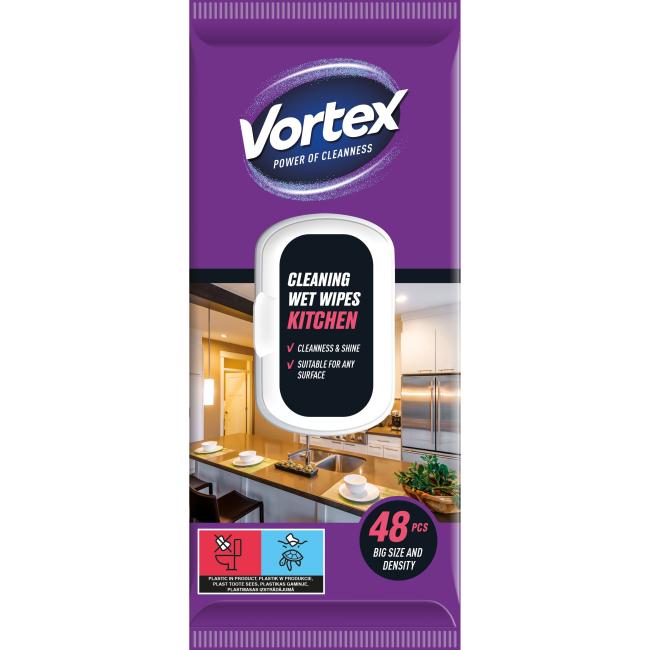 [HY400702] Vlhčené utierky do kuchyne, 48 ks