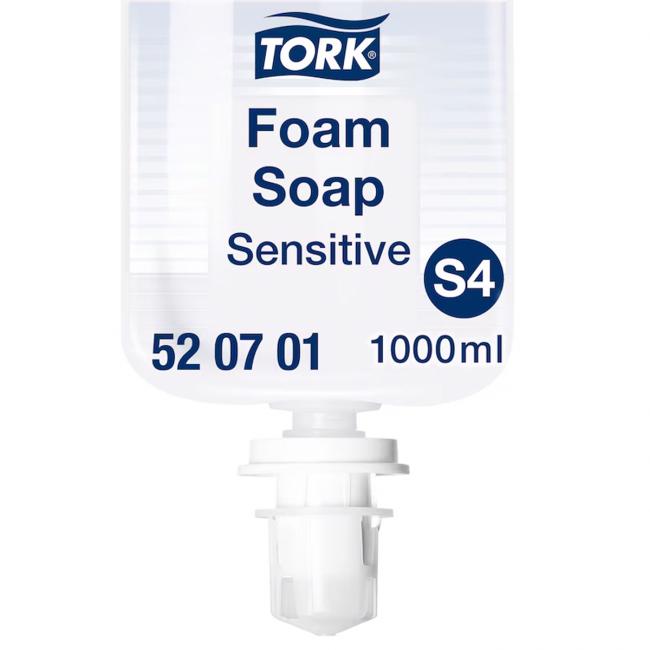 [HY520701] Penové mydlo TORK pre citlivú pokožku S4, 1l