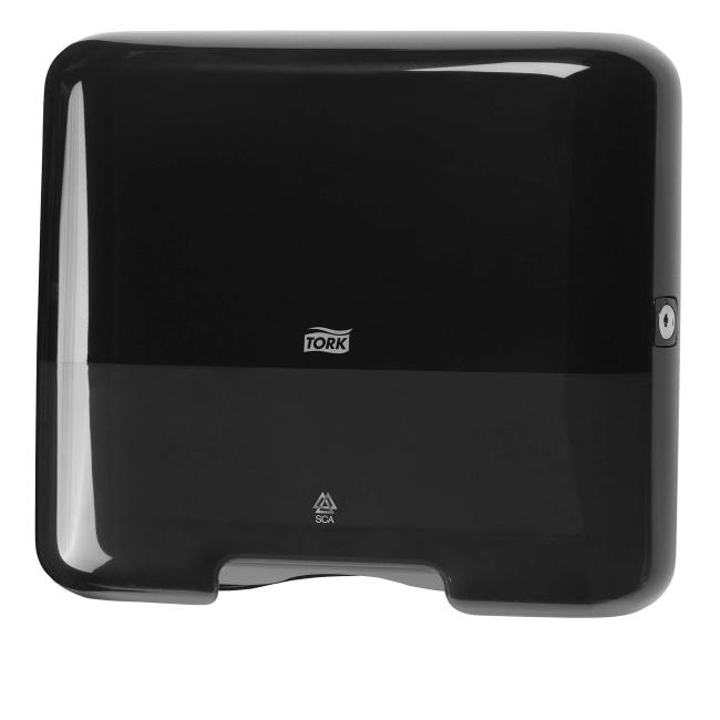 [HY553108] Mini zásobník na skladané utierky TORK Singlefold/C-fold čierny H3