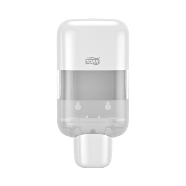 Mini zásobník na mydlá a dezinfekčné prostriedky Tork, biely S5, 0,525l