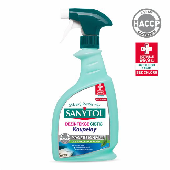 [HY661305] Sanytol čistič na kúpeľne Professional 750 ml