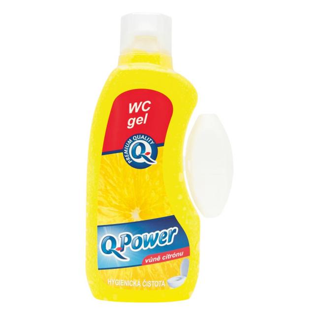 [HY700834] Q-Power WC závesný gél 400 ml - Citrón
