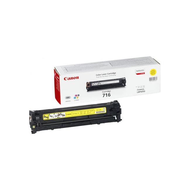 Toner Canon CRG-716 yellow (1.500 str.) pre LBP 5050/5050N/MF 8030CN/8050CN