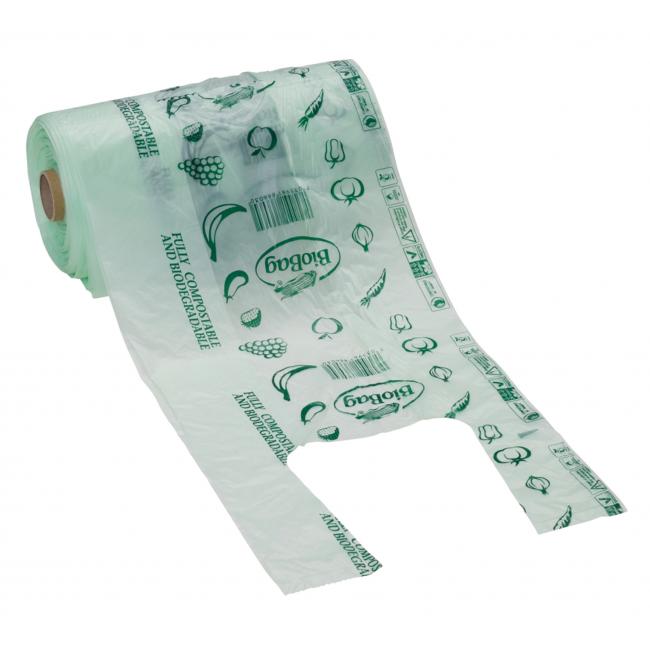 [HY764234] Taška kompostovateľné BioBag na nákup 42 x 34 cm 300 ks