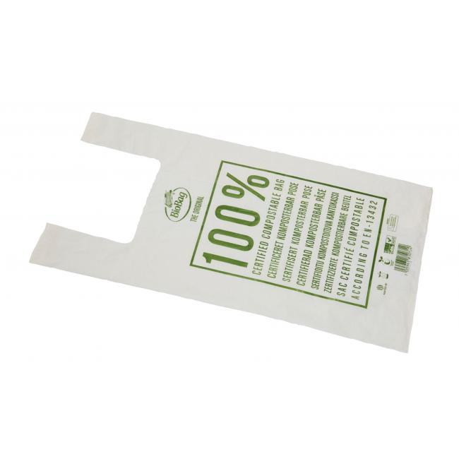 [HY765442] Taška kompostovateľná BioBag na nákup 20 l pevná 30 ks