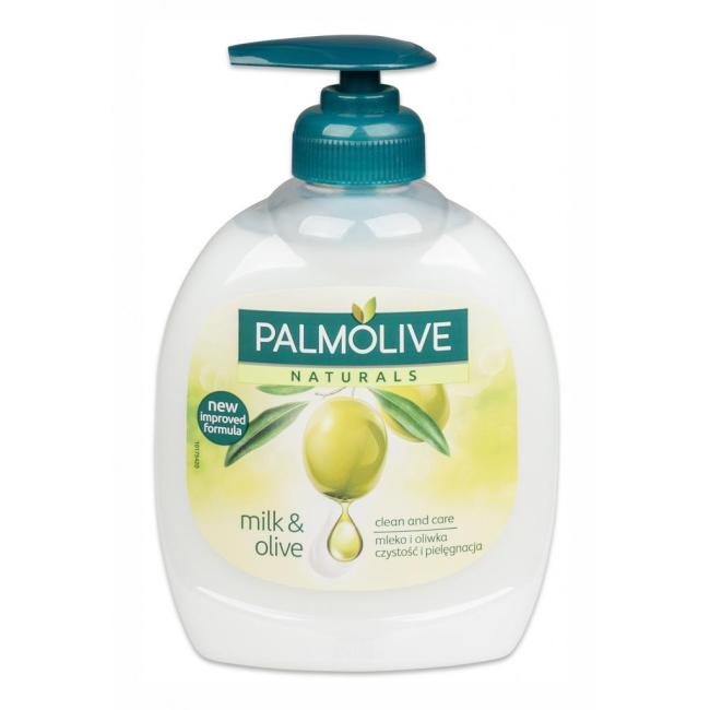 [HY772010] Palmolive tekuté mydlo s pumpičkou 300 ml - Oliva Milk