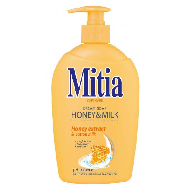 [HY772077] Mitia tekuté mydlo 500 ml - Med&Mlieko
