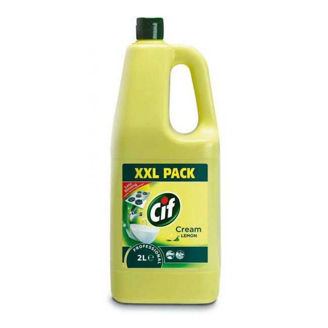 [HY773031] Cif Cream tekutý piesok XXL 2L Lemon