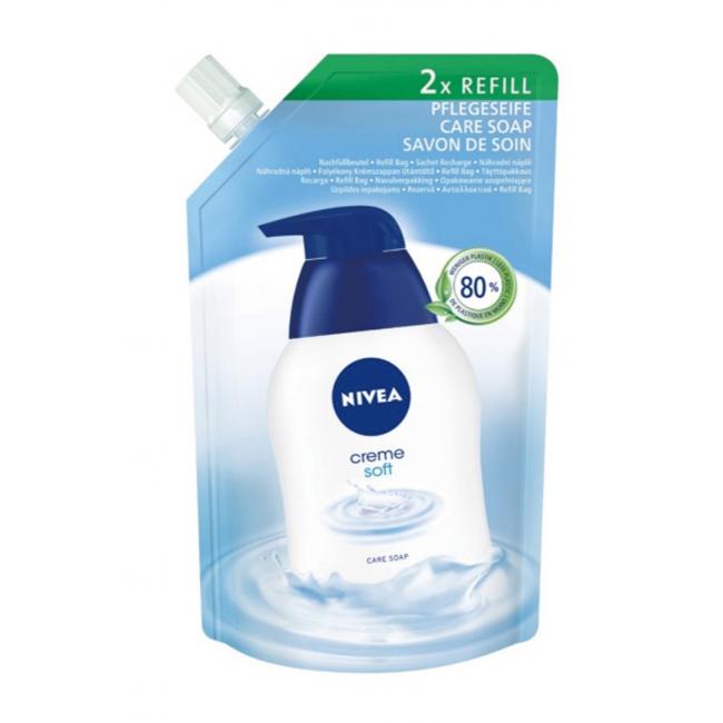 [HY807017] Nivea tekuté mydlo (NÁHRADNÁ NÁPLŇ) 500 ml Creme Soft