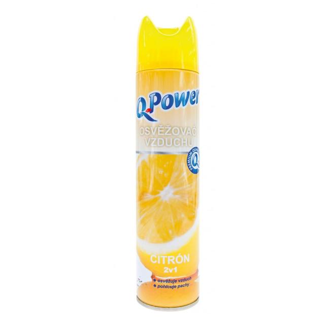 [HY812039] Q-Power osviežovač v spreji 300 ml - Citrón