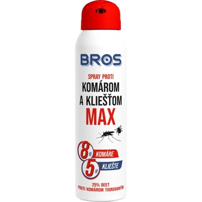 [HY871182] BROS sprej proti kliešťom a komárom MAX 90 ml