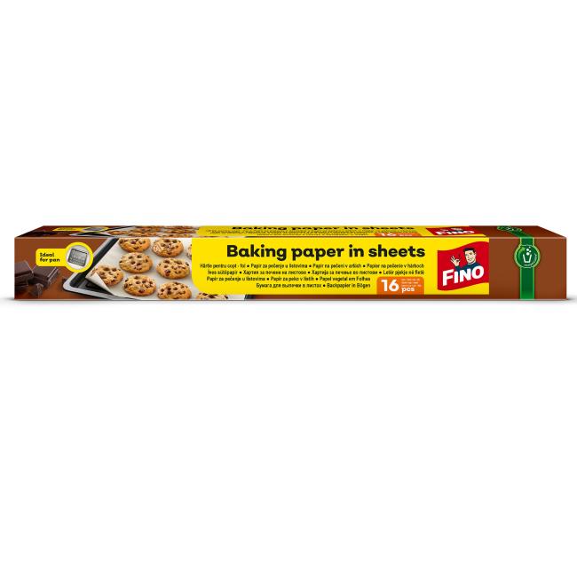 Papier na pečenie FINO 42 x 38 cm, 16 hárkov