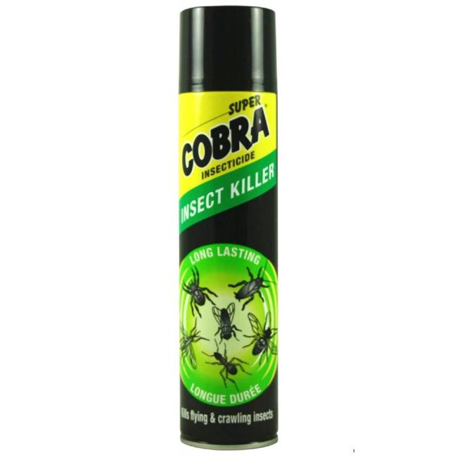 [HY955023] COBRA sprej UNI na lietajúci aj lezúci hmyz 400 ml (čierny)