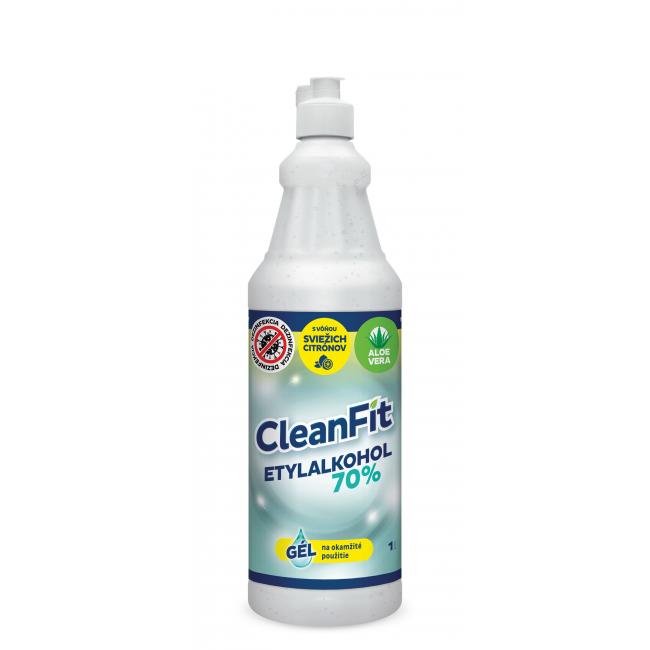[HY999706] CleanFit dezinfekčný gél 70% citrus na ruky 1 l+ pumpička ZDARMA