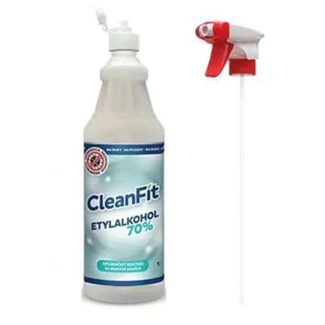 [HY999812] CleanFit dezinfekčný roztok Etylakohol 70% 1l + rozprašovač ZDARMA