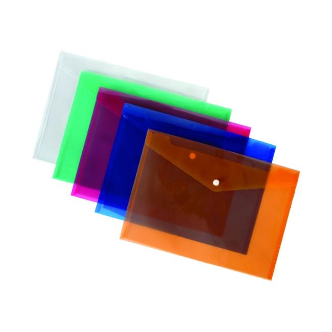 Plastový obal A5 s cvočkom Karton PP ružový