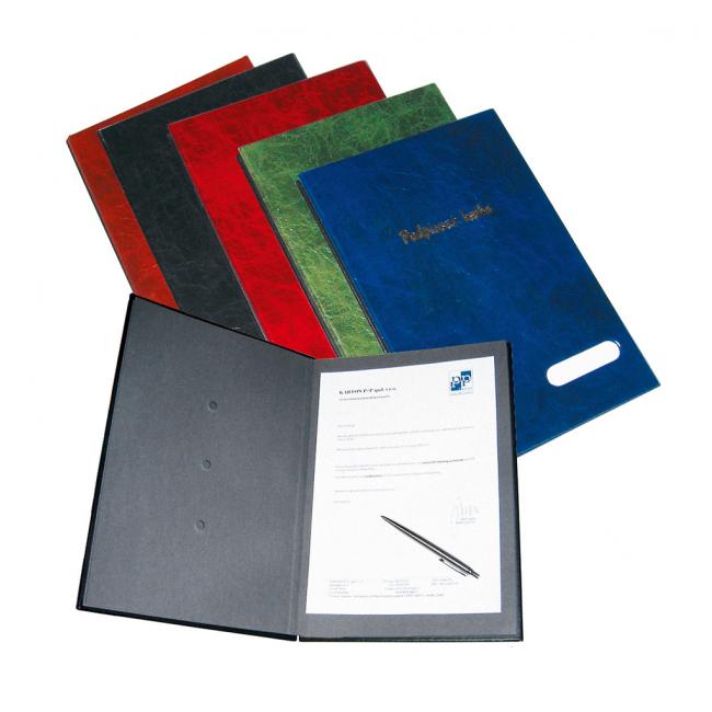 [KP720400] Podpisová kniha plastová 14 KARTON PP modrá