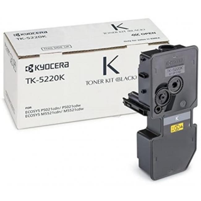 Toner Kyocera TK-5220K black (1.200 str.) pre Ecosys P5021cdn/P5021cdw/M5521cdn/M5521cdw