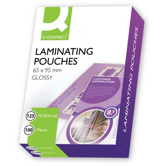 [LF659512] Laminovacie fólie Q-Connect 65x95 125mic.