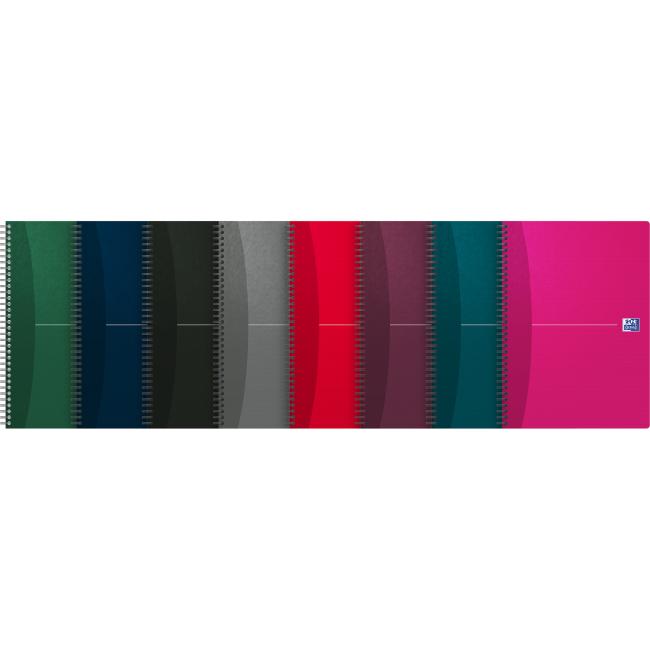 [OX290600] Blok Oxford Essentials, A4, 90 listov, linajkový, mix farieb