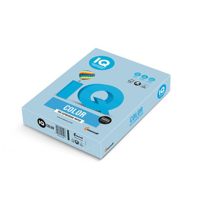 [PA001120] Farebný papier IQ color ľadovomodrý OBL70, A4, 80g
