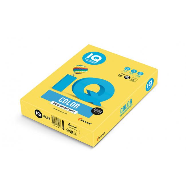 [PA001130] Farebný papier IQ color kanárikovožltý CY39, A4, 80g