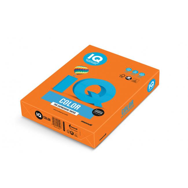 [PA001136] Farebný papier IQ color oranžový OR43, A4, 80g